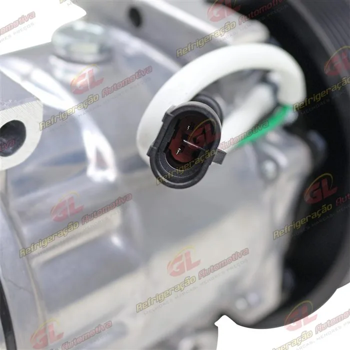 Compressor Modelo AB7H15AB 4358 Caminhão DAF XF FTS 480 2021> - 24 Volts Polia 8pk 165mm OEM: 2046604 — foto 9