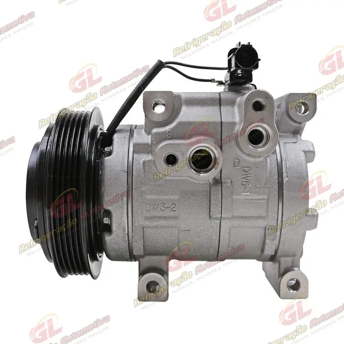 Compressor Original Hyundai HB20 1.0 - 12 Volts Polia 5pk 121mm OEM: 977011S000