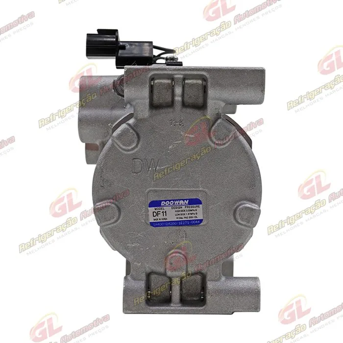 Compressor Original Hyundai HB20 1.0 - 12 Volts Polia 5pk 121mm OEM: 977011S000 — foto 7