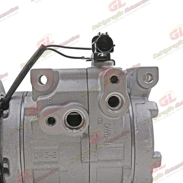 Compressor Original Hyundai HB20 1.0 - 12 Volts Polia 5pk 121mm OEM: 977011S000 — foto 8