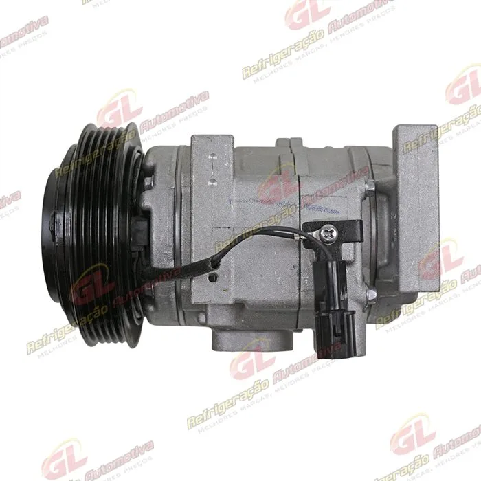 Compressor Original Hyundai HB20 1.0 - 12 Volts Polia 5pk 121mm OEM: 977011S000 — foto 9