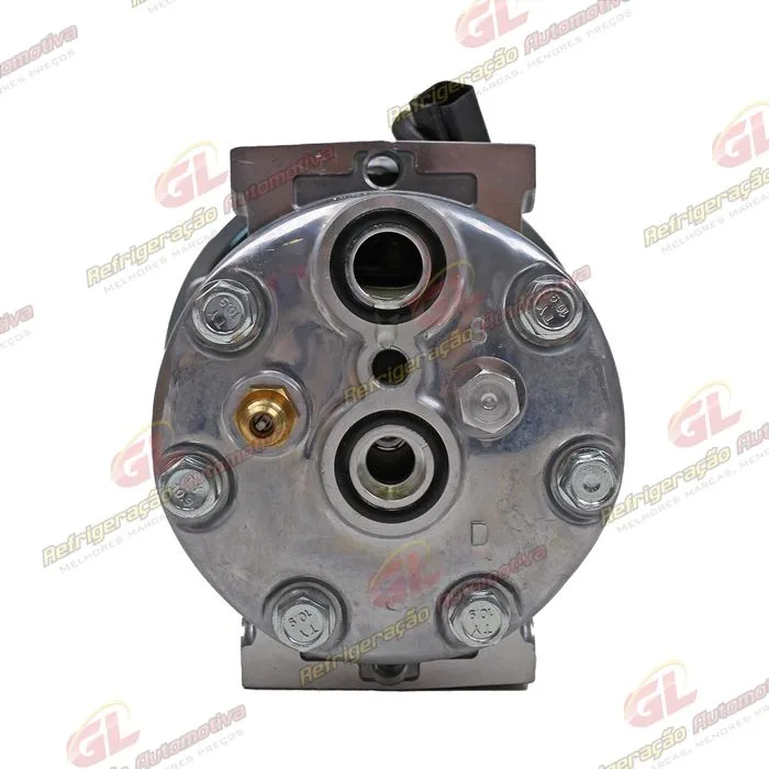 Compressor Modelo 7H13 Máquina Caterpillar Pá Carregadeira 910K/ 910M/ 914K/ 914M/ 918M/ 920K - 12 Volts Polia 8pk 153mm OEM: 464-2120 — foto 8