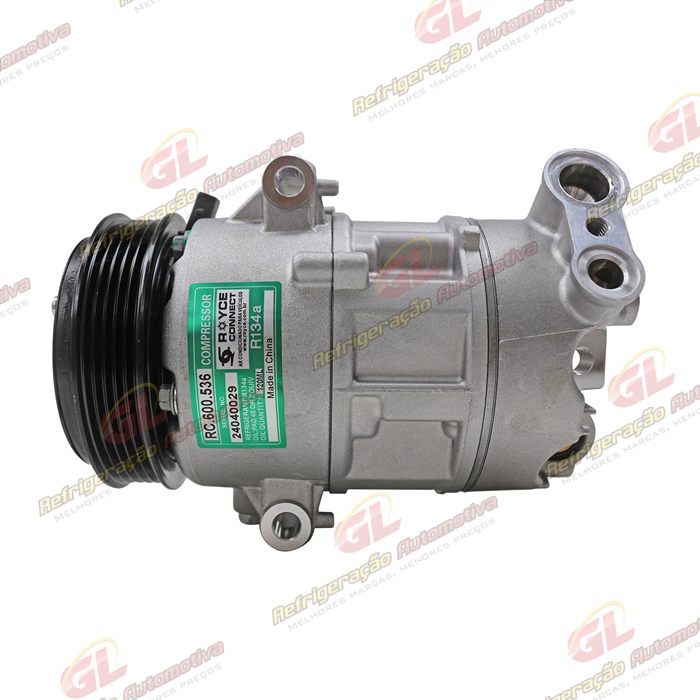 Compressor Modelo Mahle Fiat Pulse/ Fastback 1.0 Turbo - 12 Volts Polia 5pk OEM: 52151771