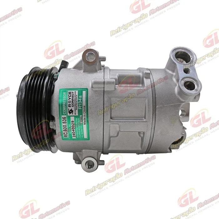 Compressor Modelo Mahle Fiat Pulse/ Fastback 1.0 Turbo - 12 Volts Polia 5pk OEM: 52151771
