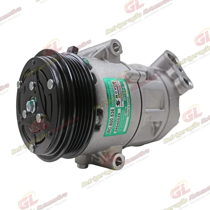 Compressor Modelo Mahle Fiat Pulse/ Fastback 1.0 Turbo - 12 Volts Polia 5pk OEM: 52151771 — foto 2