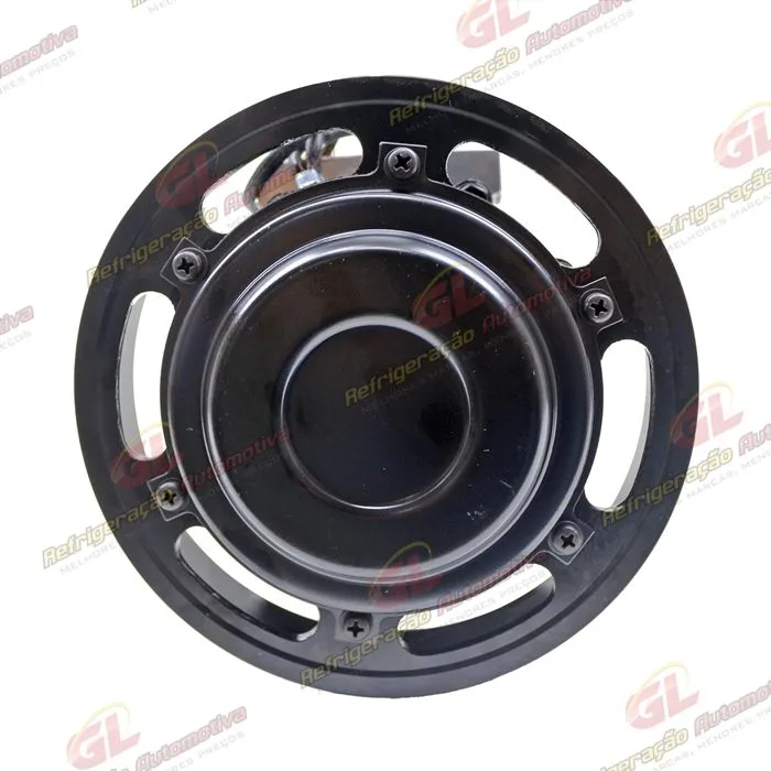 Compressor Modelo Sanden 5271A AB7H15AB Caminhão Volvo FH 2020> - 24 Volts Polia 8pk 180mm OEM: 84472607 — foto 5
