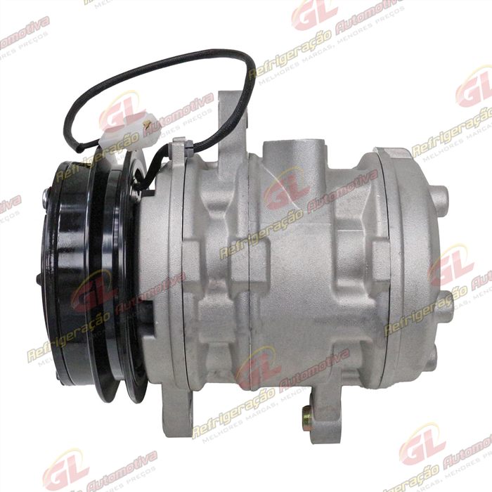Compressor Modelo SP-08 Máquina Trator LS R60/ R65/ U60 - 12 Volts OEM: 11MH90380 / 720306