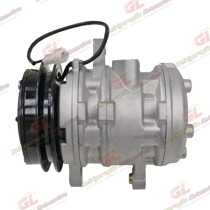 Compressor Modelo SP-08 Máquina Trator LS R60/ R65/ U60 - 12 Volts OEM: 11MH90380 / 720306