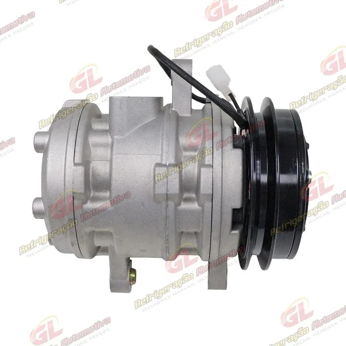 Compressor Modelo SP-08 Máquina Trator LS R60/ R65/ U60 - 12 Volts OEM: 11MH90380 / 720306 — foto 4
