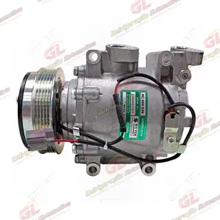 Compressor Modelo Sanden 3442 TRSE07 Honda Fit Motor 1.4 /1.5 Twist 2011 Até 2014 - 12 Volts Polia 5pk
