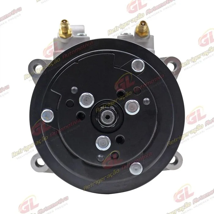 Compressor Modelo 6P148/ 5H14 Universal com Conector - 12 Volts Polia Canal 1A 142mm OEM: 82292901 — foto 3
