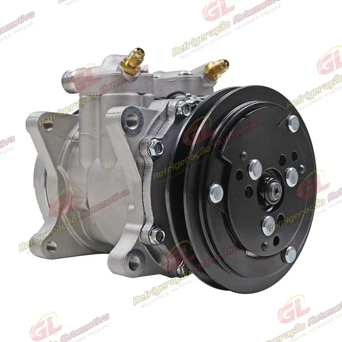 Compressor Modelo 6P148/ 5H14 Universal com Conector - 12 Volts Polia Canal 1A 142mm OEM: 82292901 — foto 4