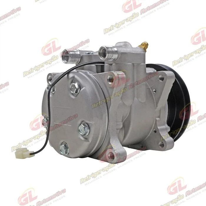 Compressor Modelo 6P148/ 5H14 Universal com Conector - 12 Volts Polia Canal 1A 142mm OEM: 82292901 — foto 6