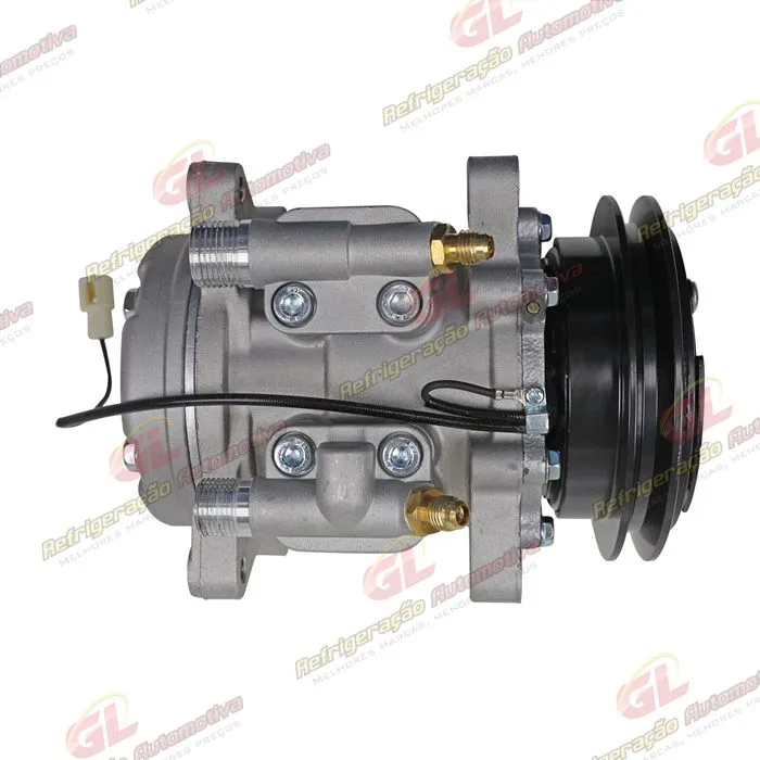 Compressor Modelo 6P148/ 5H14 Universal com Conector - 12 Volts Polia Canal 1A 142mm OEM: 82292901 — foto 8
