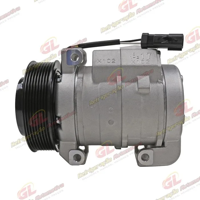 Compressor Modelo Denso 10S17C Dodge Ram 2500 Motor 6.7 2012> -12 Volts Polia 8pk