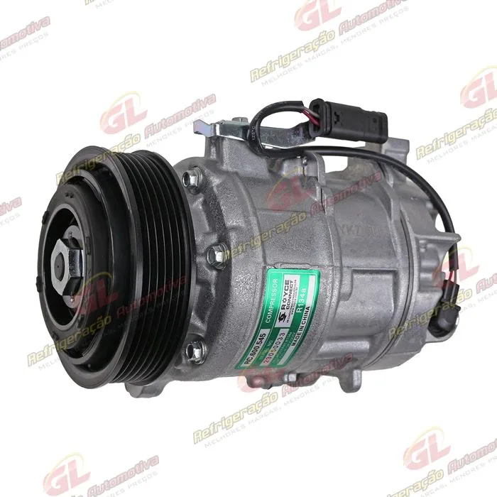 Compressor Modelo Denso 6SES14A BMW 118i Motor 1.5/ 320i Motor 2.0 Turbo 2020> - 12 Volts Polia 6pk OEM: 9482996-02/ GE447150-5602/ 9890656-02 — foto 2