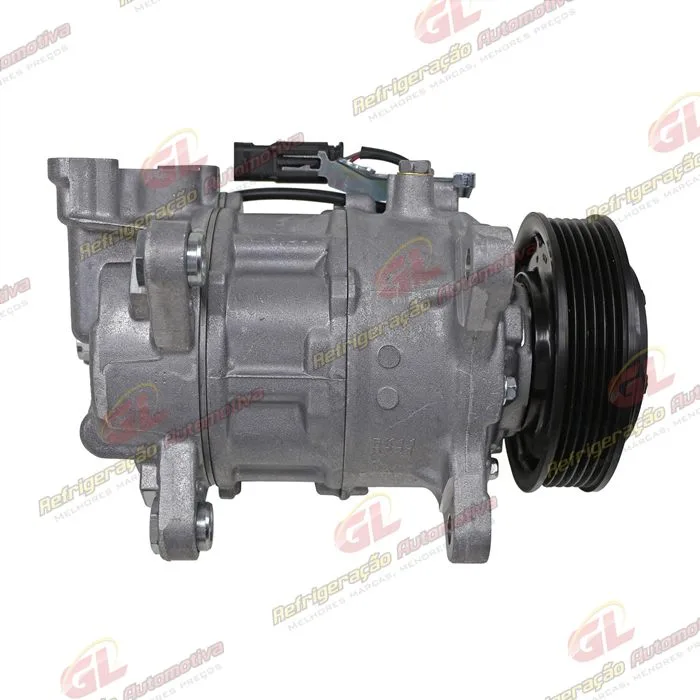 Compressor Modelo Denso 6SES14A BMW 118i Motor 1.5/ 320i Motor 2.0 Turbo 2020> - 12 Volts Polia 6pk OEM: 9482996-02/ GE447150-5602/ 9890656-02 — foto 4