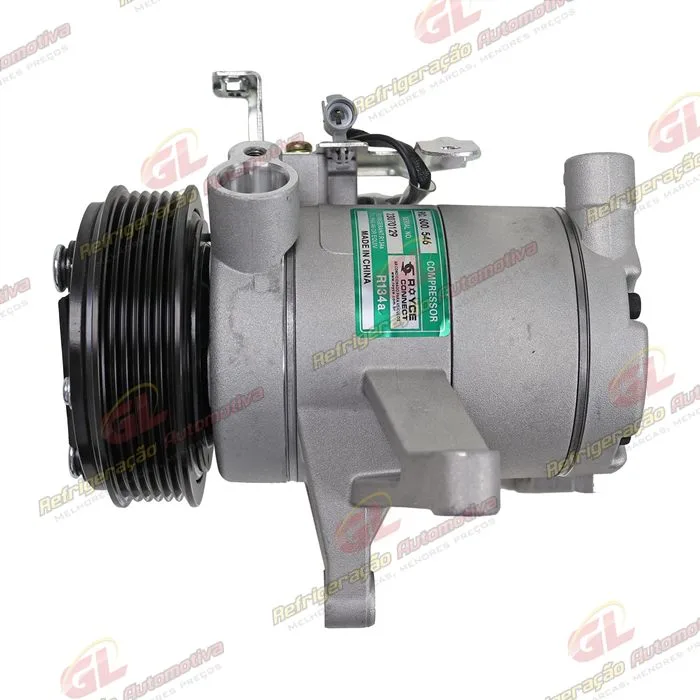 Compressor Modelo Valeo Subaru Forester / Impreza 2013 Até 2018 - 12 Volts OEM: 73111FJ041 — foto 4
