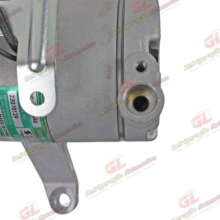 Compressor Modelo Valeo Subaru Forester / Impreza 2013 Até 2018 - 12 Volts OEM: 73111FJ041 — foto 5