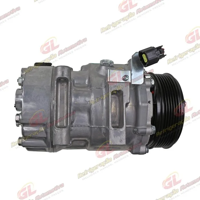 Compressor Modelo Sanden SD7C16 Tiggo 7 PRO/ Tiggo 8 PRO 1.6 2020> - 12 Volts Polia 6pk 114mm OEM: 301000131AA — foto 5