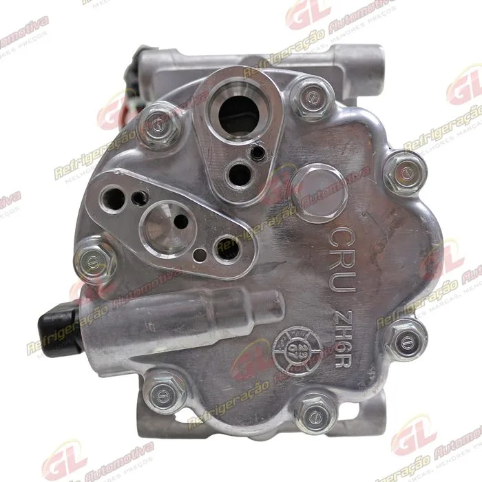 Compressor Modelo Sanden SD7C16 Tiggo 7 PRO/ Tiggo 8 PRO 1.6 2020> - 12 Volts Polia 6pk 114mm OEM: 301000131AA — foto 6