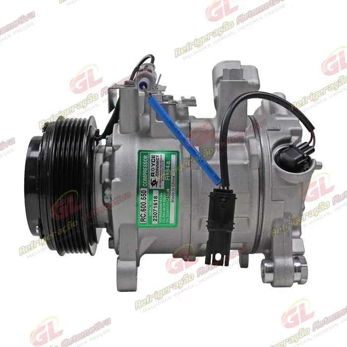 Compressor Modelo Denso 6SBU14A BMW 320i / 328i Motor 2.0 Turbo 2015> 12 Volts Polia 6PK OEM: GE 447160-8743 / 6452-9330829-02/ 6452-6805022-02 — foto 4