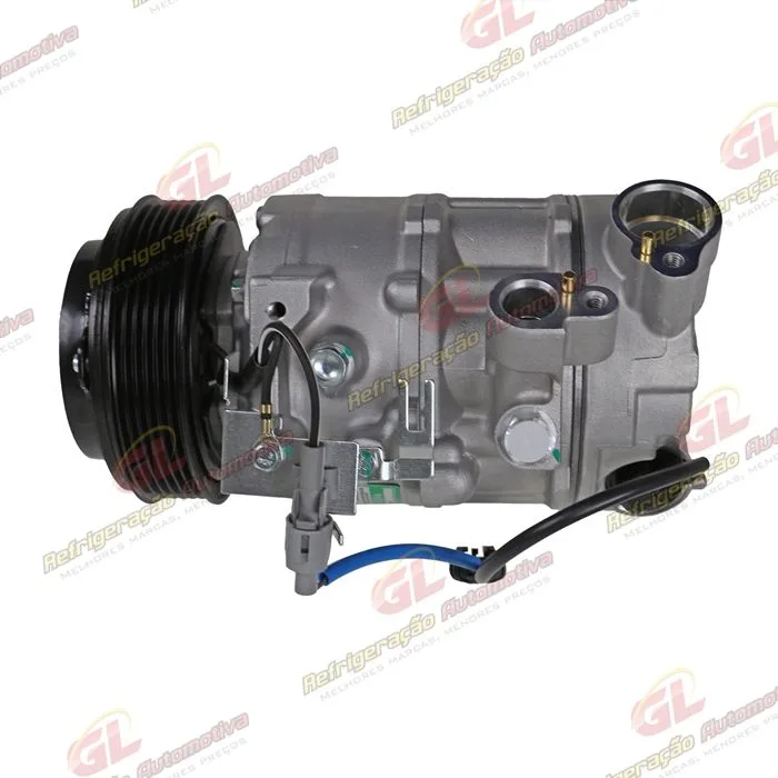 Compressor Modelo Denso 6SBU14A BMW 320i / 328i Motor 2.0 Turbo 2015> 12 Volts Polia 6PK OEM: GE 447160-8743 / 6452-9330829-02/ 6452-6805022-02 — foto 6