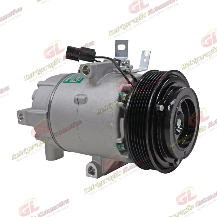 Compressor Modelo HCC Hyundai Elantra 1.8 2011 A 2014 - 12 Volts Polia 6pk OEM: ATBDE03 — foto 3