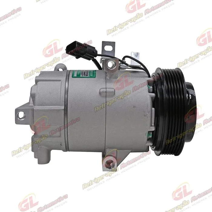 Compressor Modelo HCC Hyundai Elantra 1.8 2011 A 2014 - 12 Volts Polia 6pk OEM: ATBDE03 — foto 4