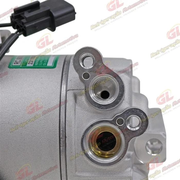 Compressor Modelo HCC Hyundai Elantra 1.8 2011 A 2014 - 12 Volts Polia 6pk OEM: ATBDE03 — foto 6
