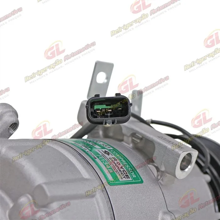 Compressor Modelo HCC Hyundai Elantra 1.8 2011 A 2014 - 12 Volts Polia 6pk OEM: ATBDE03 — foto 7