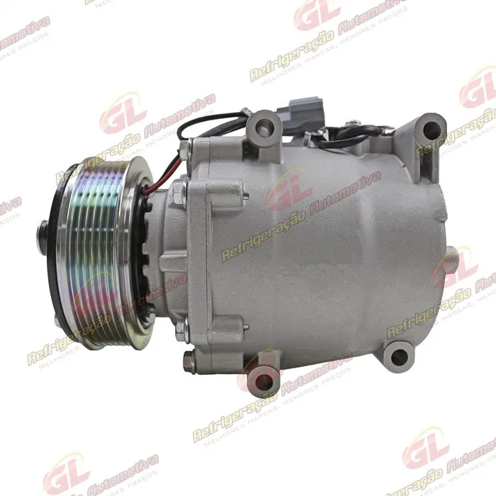 Compressor AATRSA09AA Modelo 4984 Honda Civic 2001 Até 2006 - 12 Volts Polia 6pk 110mm
