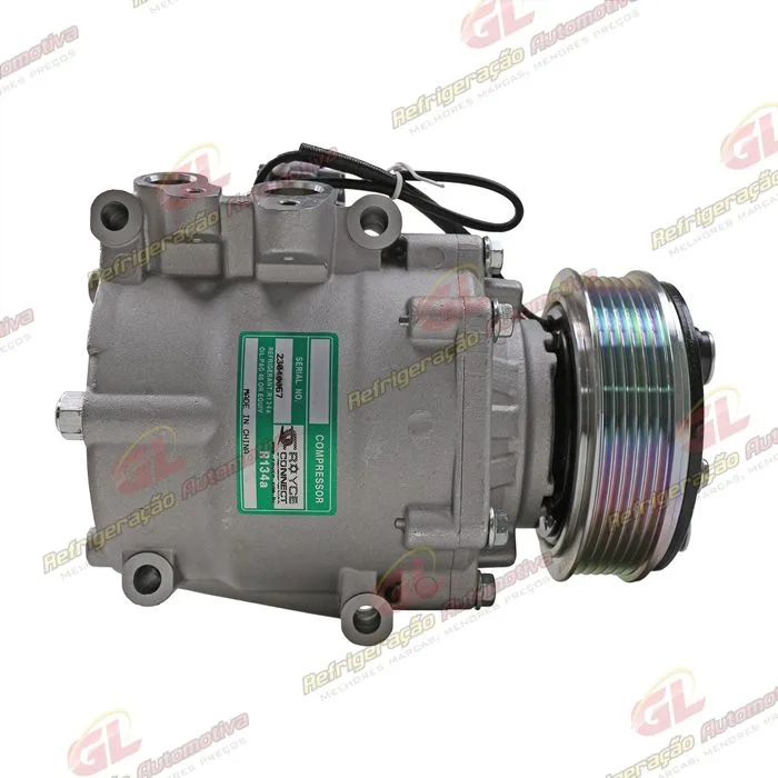 Compressor AATRSA09AA Modelo 4984 Honda Civic 2001 Até 2006 - 12 Volts Polia 6pk 110mm — foto 4
