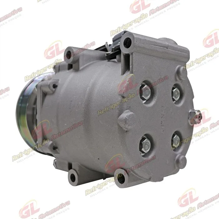 Compressor AATRSA09AA Modelo 4984 Honda Civic 2001 Até 2006 - 12 Volts Polia 6pk 110mm — foto 7