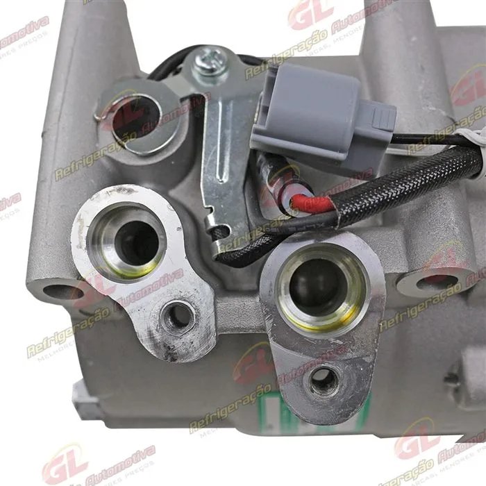 Compressor AATRSA09AA Modelo 4984 Honda Civic 2001 Até 2006 - 12 Volts Polia 6pk 110mm — foto 9