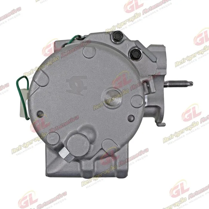 Compressor Modelo Denso 10S15 Caminhão Mercedes Benz New Actros 2553/ 2653/ 2651 2022> - 24 Volts Polia 8pk 145mm OEM: A0042304111 — foto 4