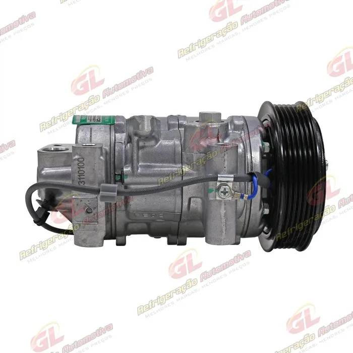 Compressor Modelo Denso 10SRE11C Honda City 1.5 Aspirado 2022> - 12 Volts Polia 6pk OEM: BC447280-5980 — foto 4