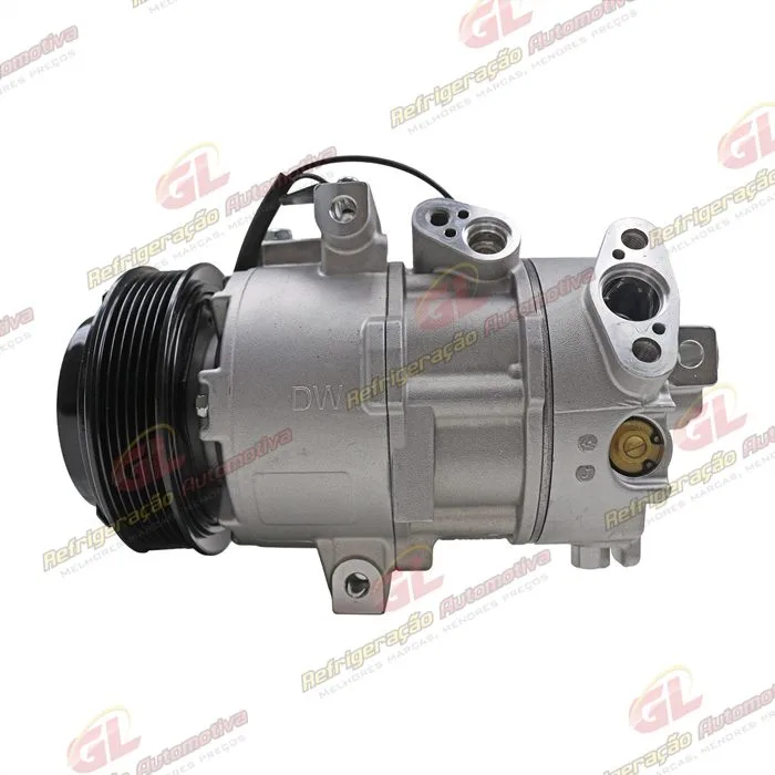 Compressor Modelo Doowon DV14N Hyundai Creta 1.6/2.0 2022> - 12 Volts Polia 6pk 115mm