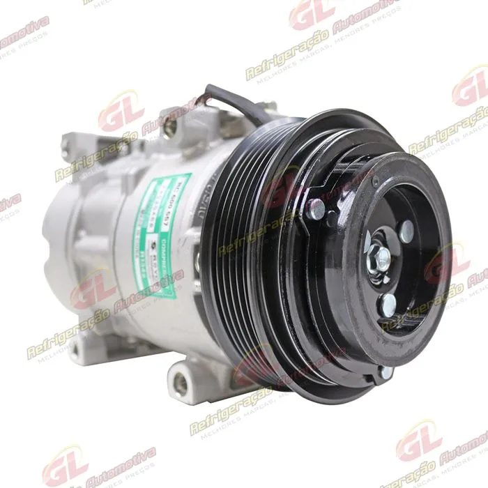 Compressor Modelo Doowon DV14N Hyundai Creta 1.0 Turbo TGDI 2022> - 12 Volts Polia 6pk — foto 3