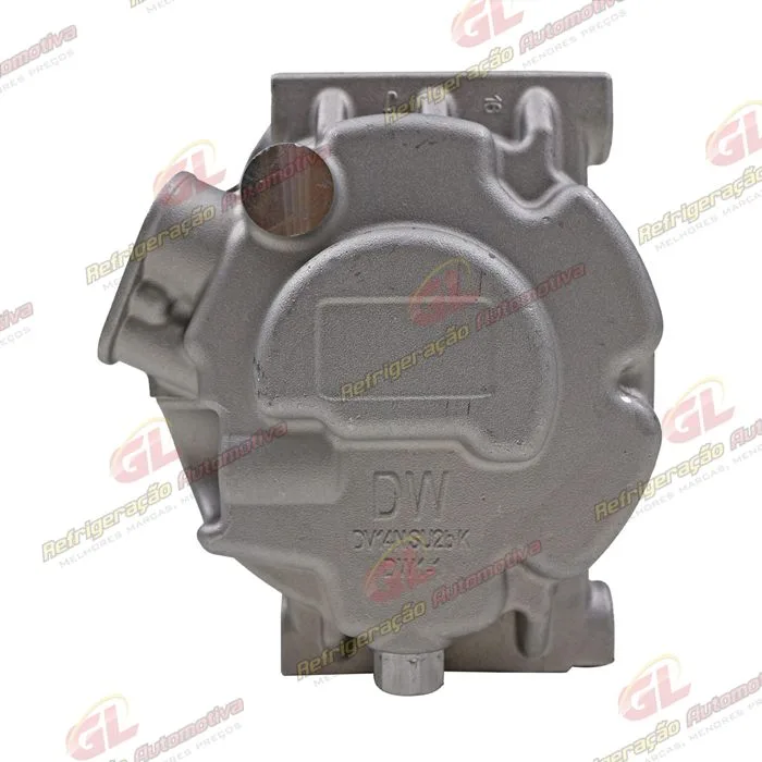 Compressor Modelo Doowon DV14N Hyundai Creta 1.0 Turbo TGDI 2022> - 12 Volts Polia 6pk — foto 6