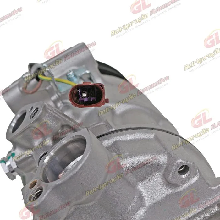 Compressor Modelo Sanden Volkswagen Polo 1.0 TSI/ T-Cross 1.0 TSI 2022>/ Virtus 1.4 Turbo 2022> - 12 Volts 6pk 110mm OEM: 3Q0816803E — foto 8