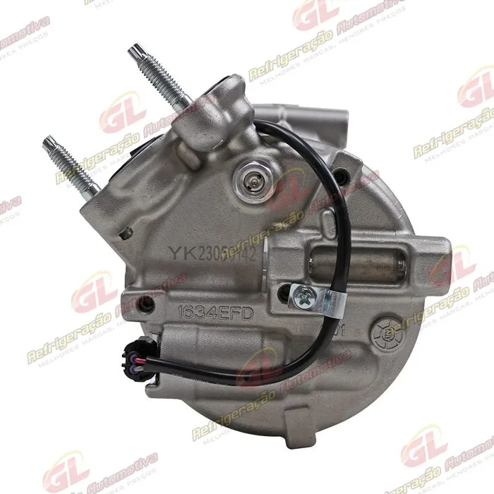 Compressor Volvo XC90 T6 Gasolina 2015 Até 2021/ Volvo S60 T4 2018 - 12 Volts Polia 6pk 123mm — foto 5