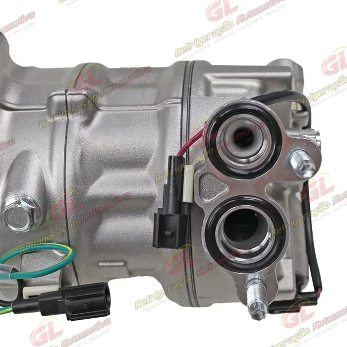 Compressor Volvo XC90 T6 Gasolina 2015 Até 2021/ Volvo S60 T4 2018 - 12 Volts Polia 6pk 123mm — foto 7