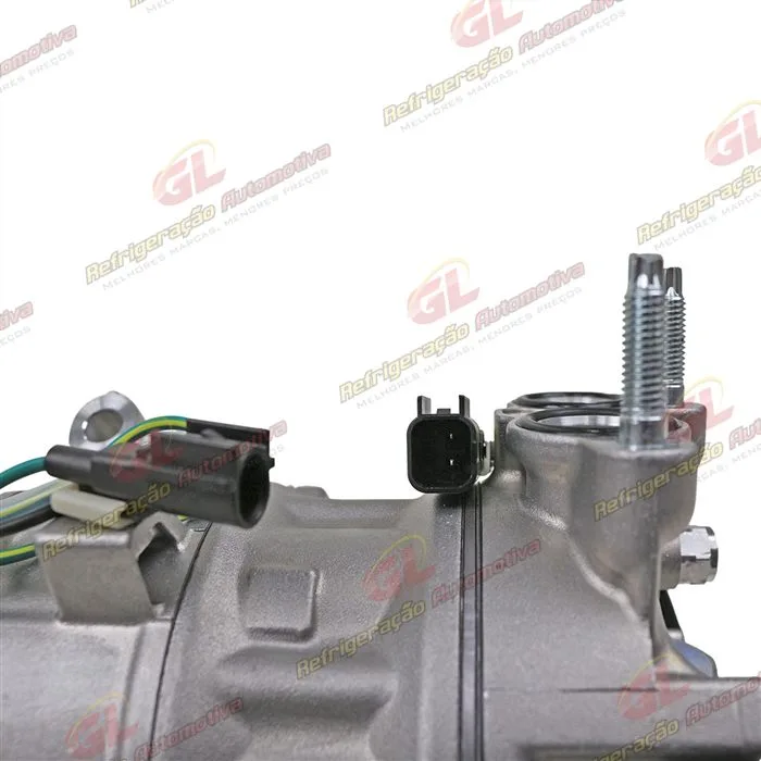 Compressor Volvo XC90 T6 Gasolina 2015 Até 2021/ Volvo S60 T4 2018 - 12 Volts Polia 6pk 123mm — foto 9