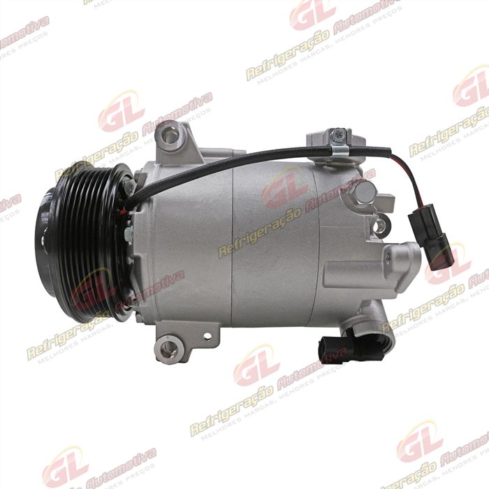 Compressor Modelo VS-16 Ford New Fiesta 1.0 Ecoboost Automático 2016> - 12 Volts Polia 6pk OEM: C1B1-19D629-A2G