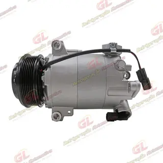 Compressor Modelo VS-16 Ford New Fiesta 1.0 Ecoboost Automático 2016> - 12 Volts Polia 6pk OEM: C1B1-19D629-A2G