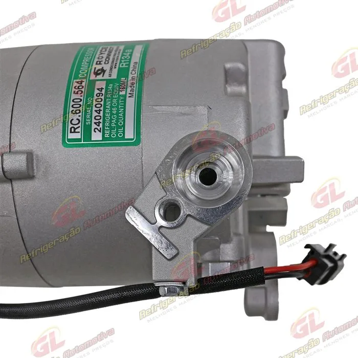 Compressor Modelo VS-16 Ford New Fiesta 1.0 Ecoboost Automático 2016> - 12 Volts Polia 6pk OEM: C1B1-19D629-A2G — foto 7