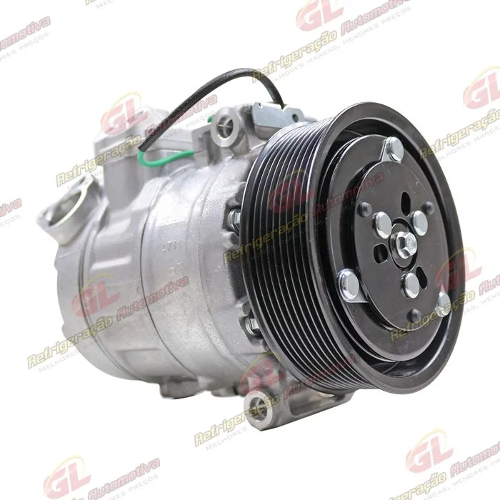 Compressor AA Modelo AA Denso 7SBU16C Caminhão Mercedes Benz Axor - 24 Volts Polia 9pk 135mm OEM: 4572300111/ A0002343711 — foto 3