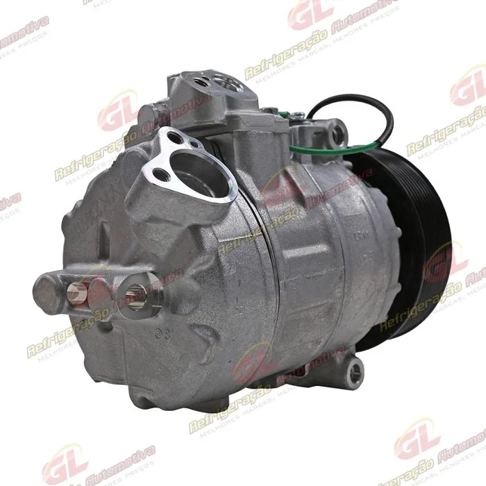 Compressor AA Modelo AA Denso 7SBU16C Caminhão Mercedes Benz Axor - 24 Volts Polia 9pk 135mm OEM: 4572300111/ A0002343711 — foto 5