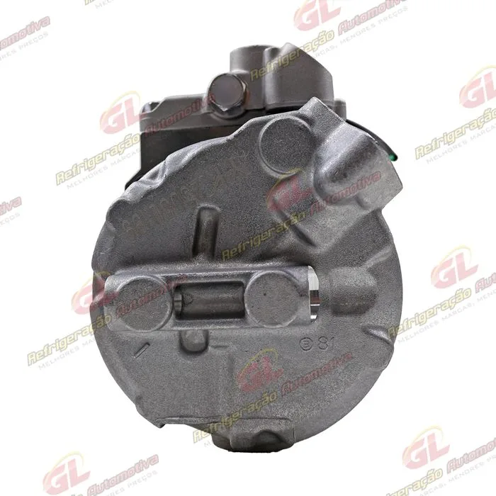 Compressor AA Modelo AA Denso 7SBU16C Caminhão Mercedes Benz Axor - 24 Volts Polia 9pk 135mm OEM: 4572300111/ A0002343711 — foto 6